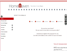 Tablet Screenshot of eastrockvillage.org